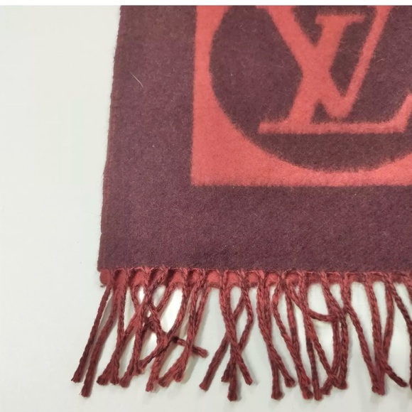 258 Louis Vuitton LV Angora Winter Scarf - Picture 9 of 10